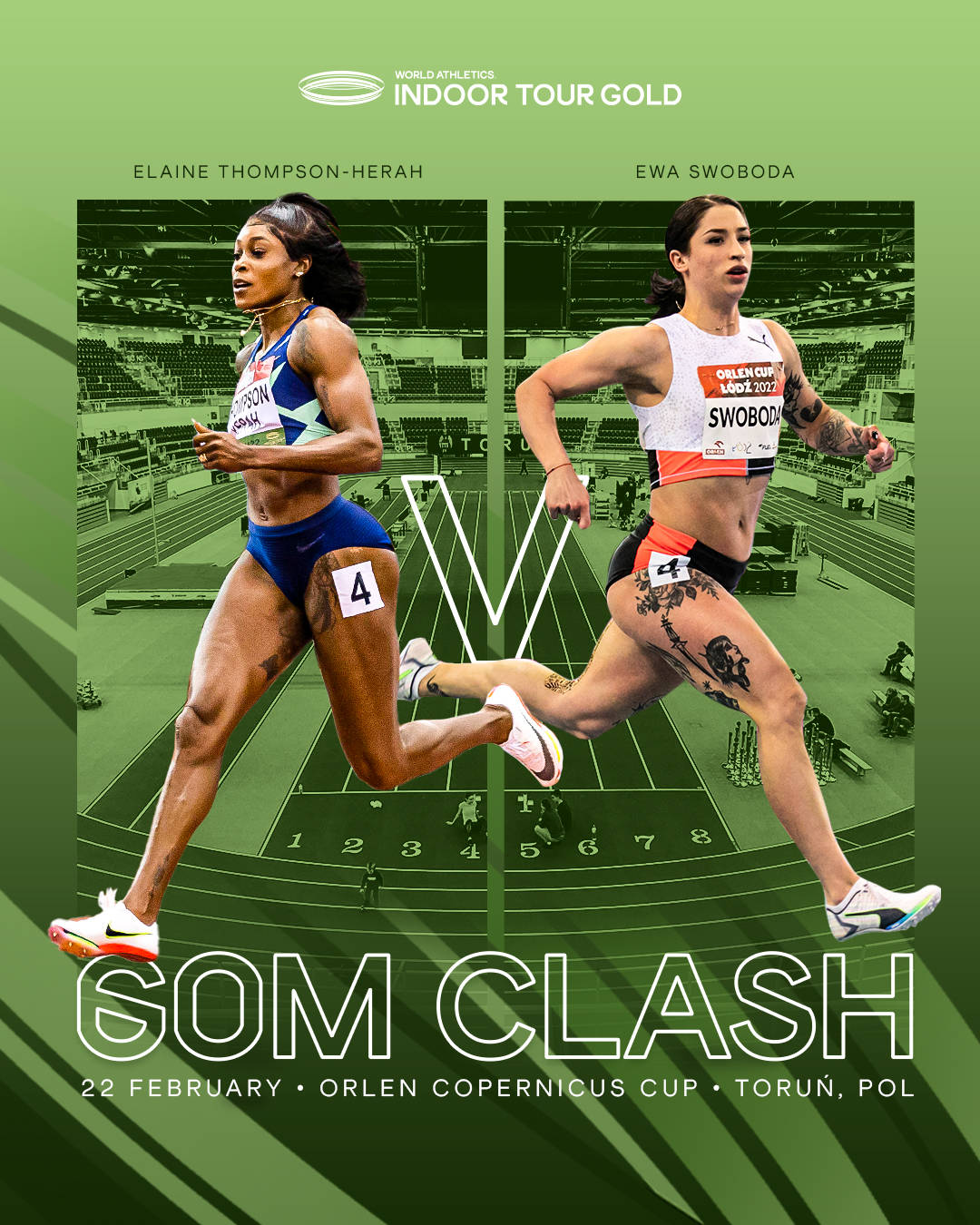 波兰选手夺得田径比赛金牌，尽展实力