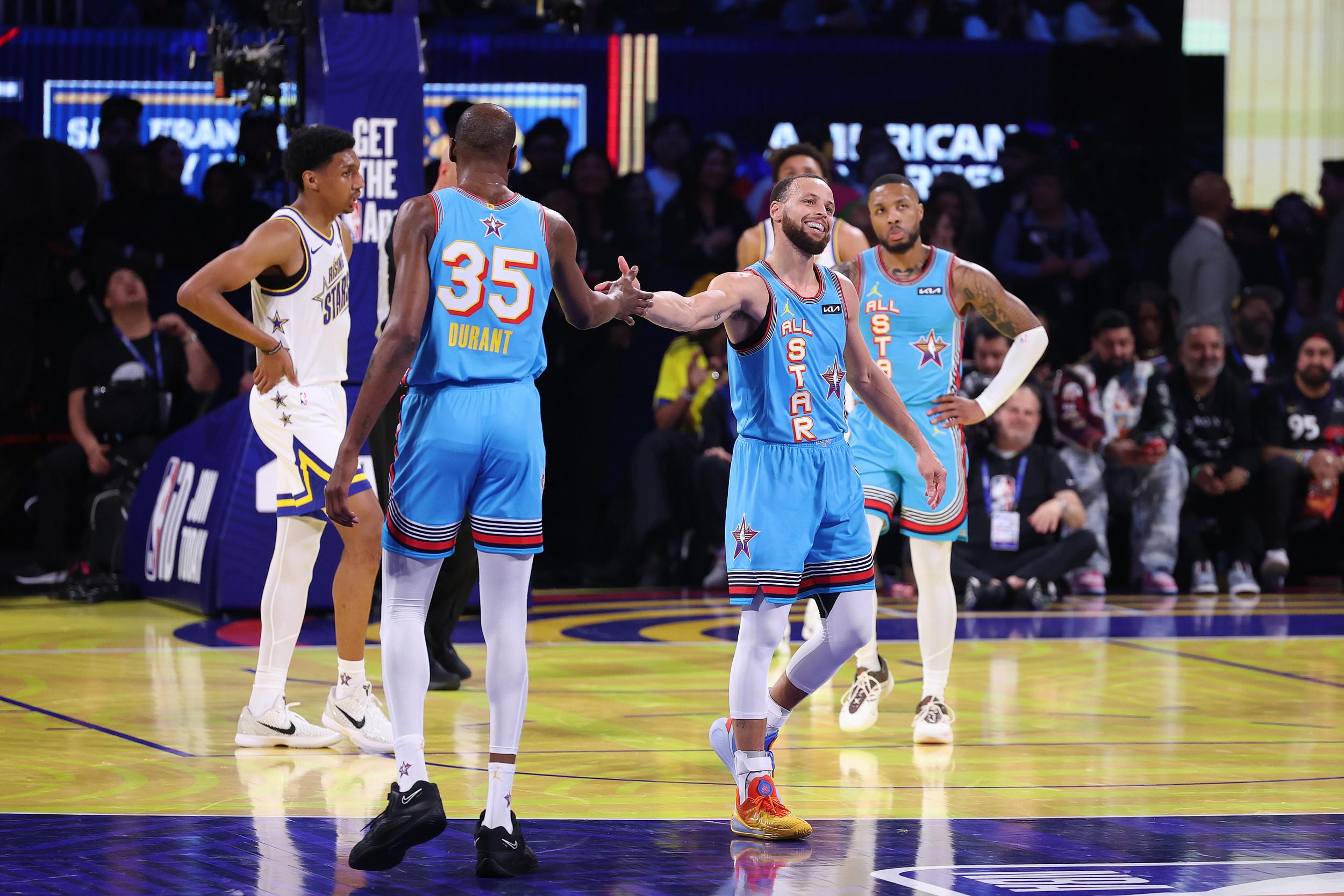 NBA全明星赛拉开帷幕，球员精彩表现